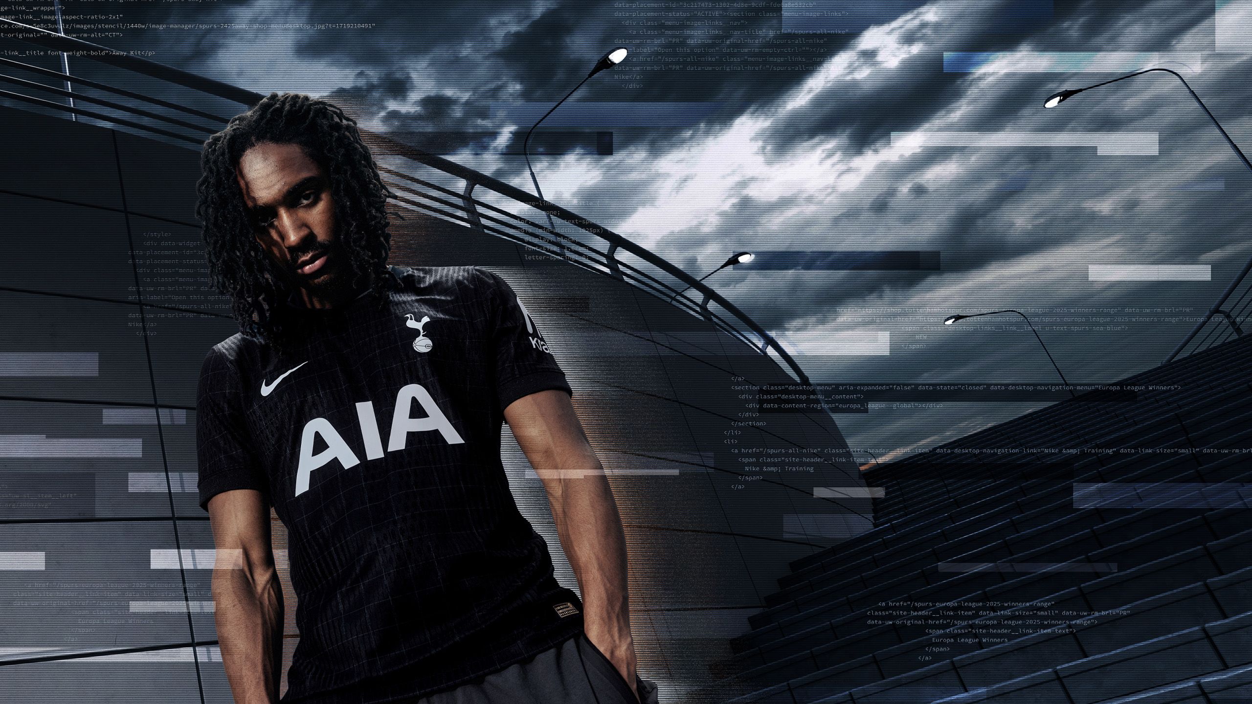 トッテナム・ホットスパー 2025-26 Away Kit Tottenham 25-26 Away Kit