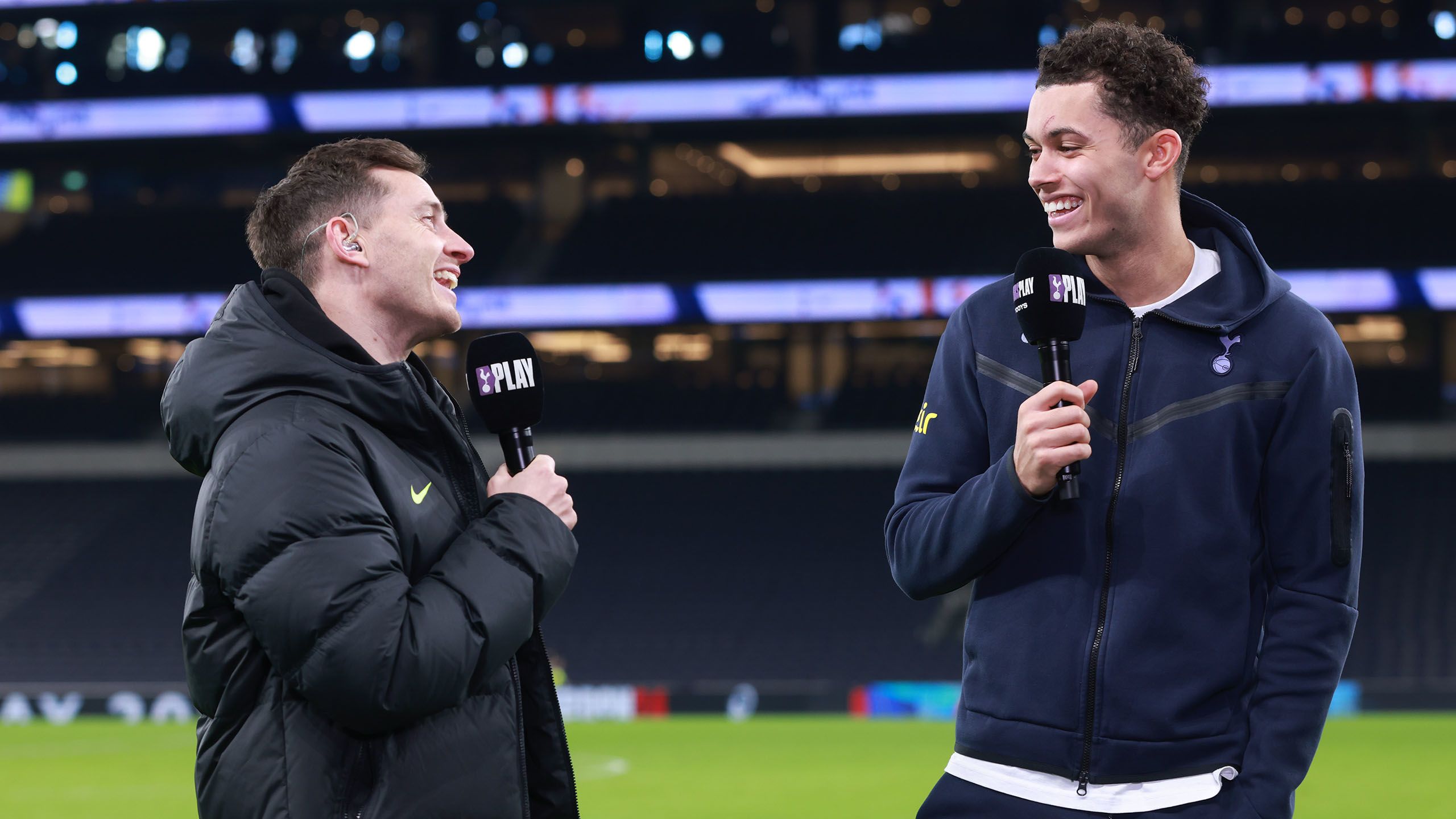 Ben Haines interviews Brennan Johnson last season...