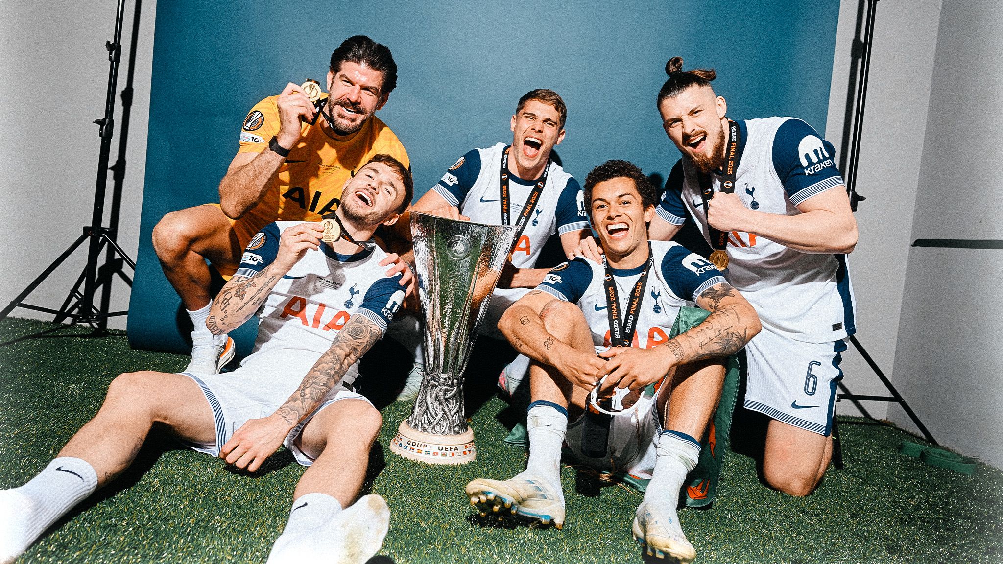 Poster Tottenham Hotspur – Trophée Europa League – Photo 7x5 Pouces