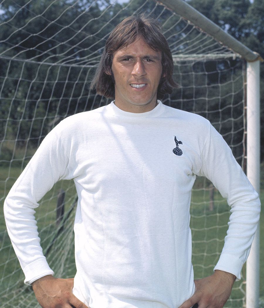 Ray on photocall day at the training ground in 1973...