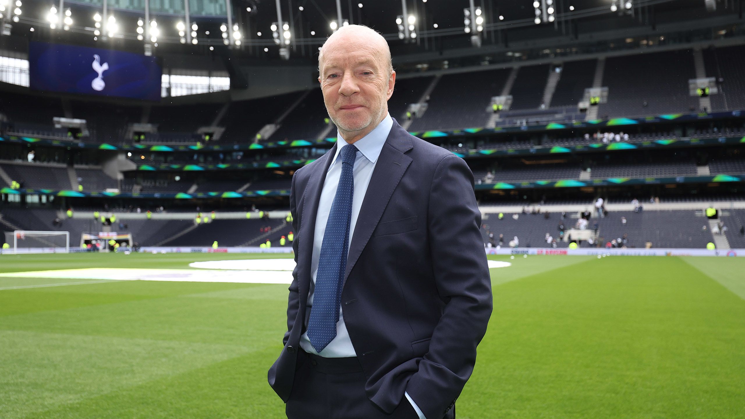 Steve Archibald pictured at Tottenham Hotspur Stadium - 28 April, 2024...