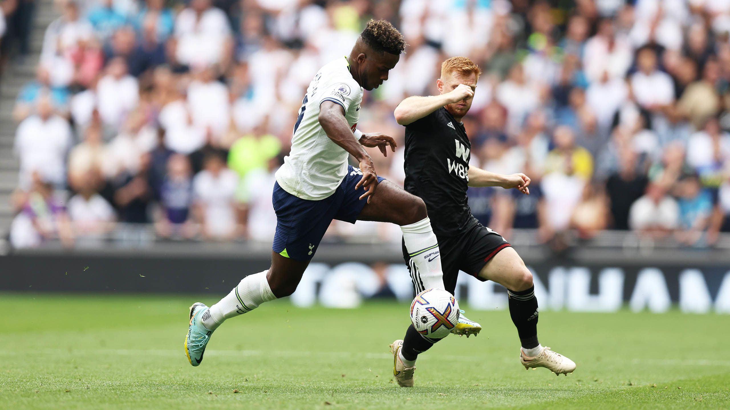 Tottenham 2-1 Fulham: Spurs rise to second place with Kane & Hojbjerg  scoring