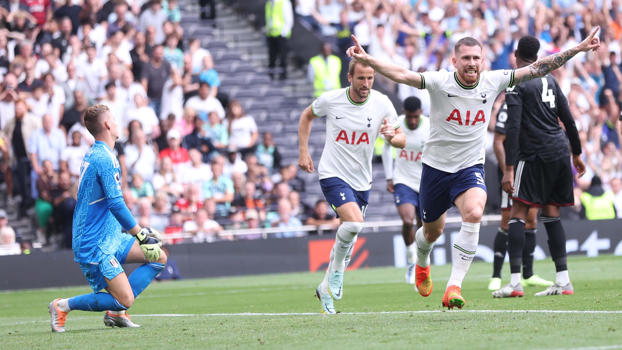 Spurs weiter ungeschlagen!, Tottenham Hotspur - FC Fulham 2:1